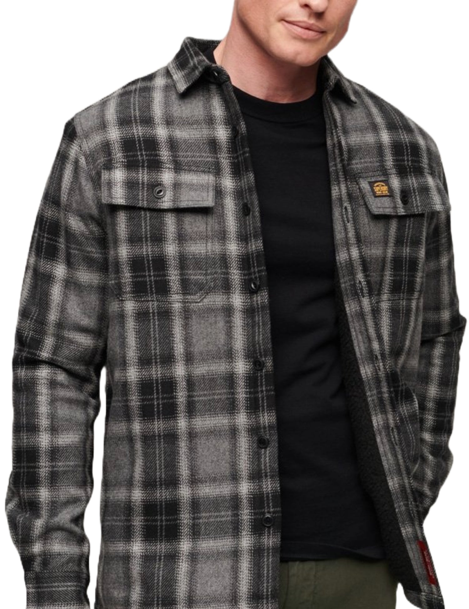 Camicie Grigio Superdry