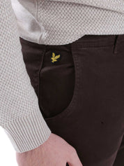 Pantaloni Marrone Lyle & Scott