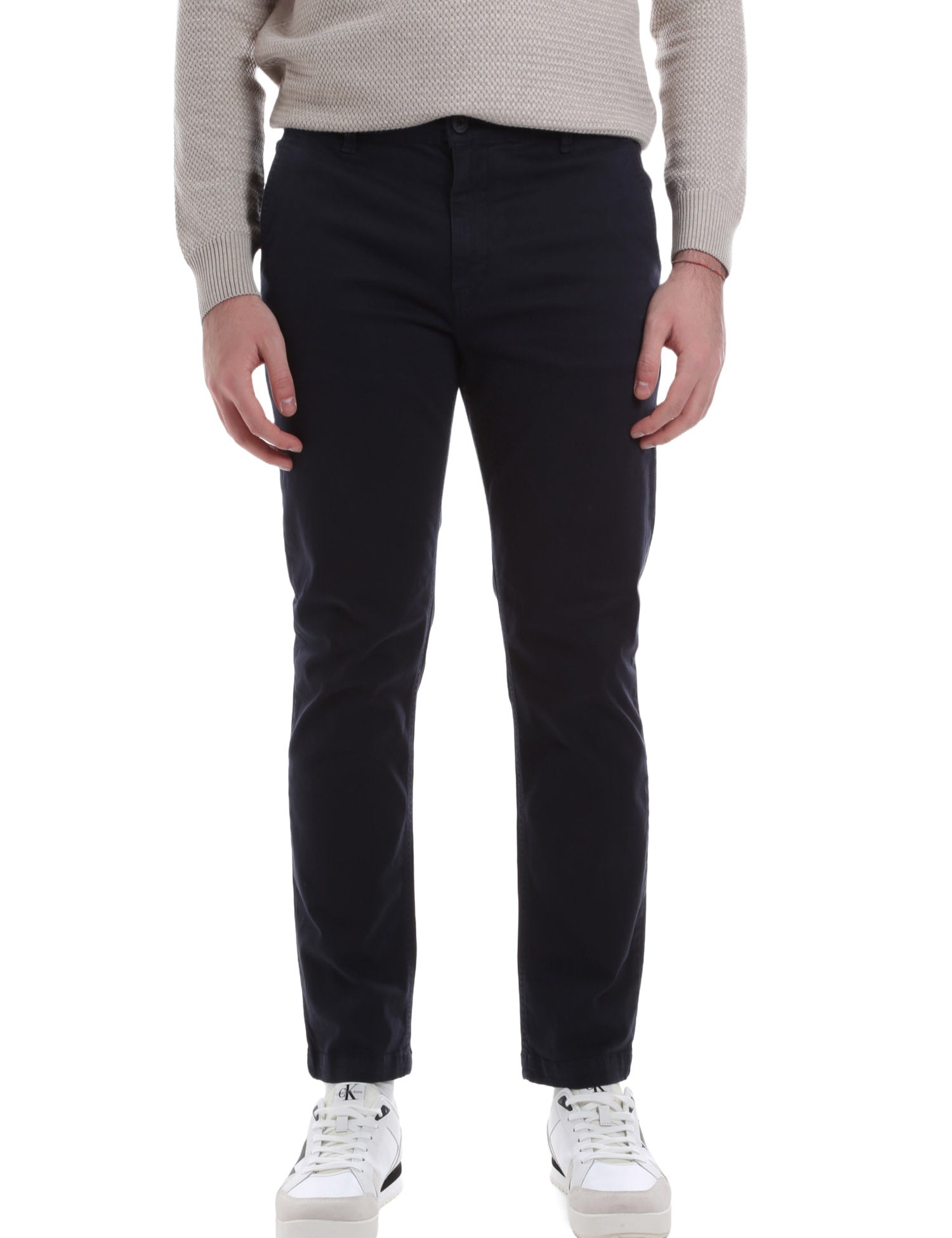 Pantaloni Blu Lyle & Scott