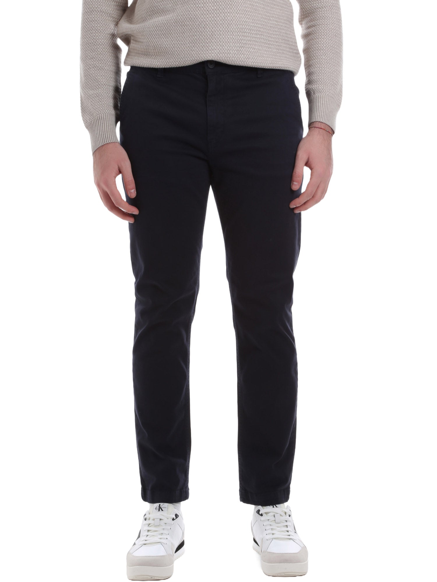 Pantaloni Blu Lyle & Scott