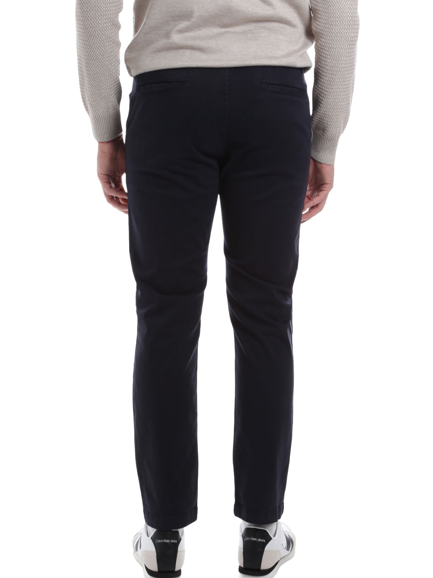 Pantaloni Blu Lyle & Scott