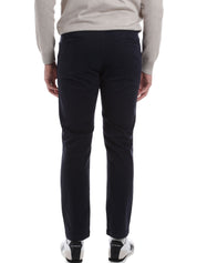 Pantaloni Blu Lyle & Scott