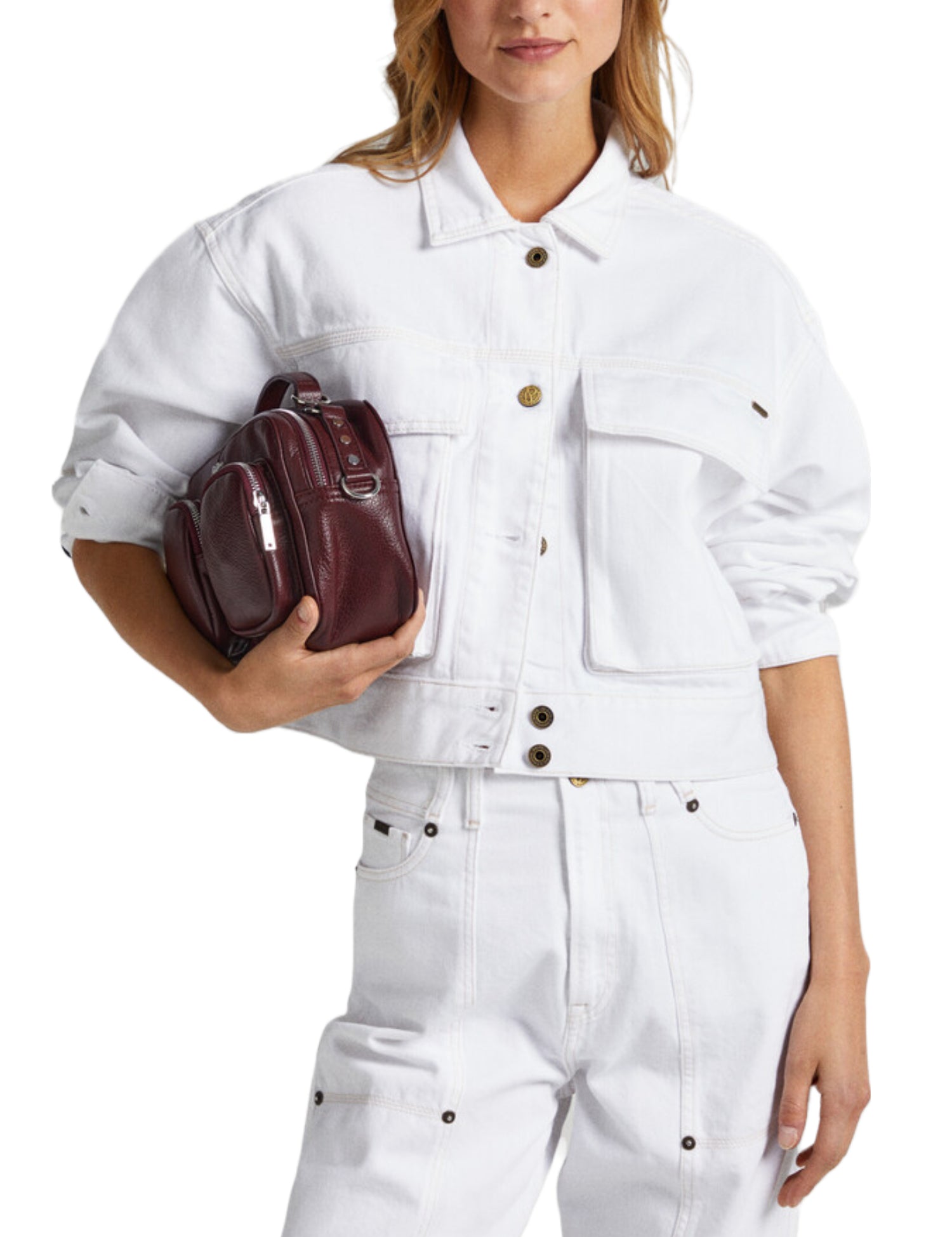 Giacche Bianco Pepe Jeans