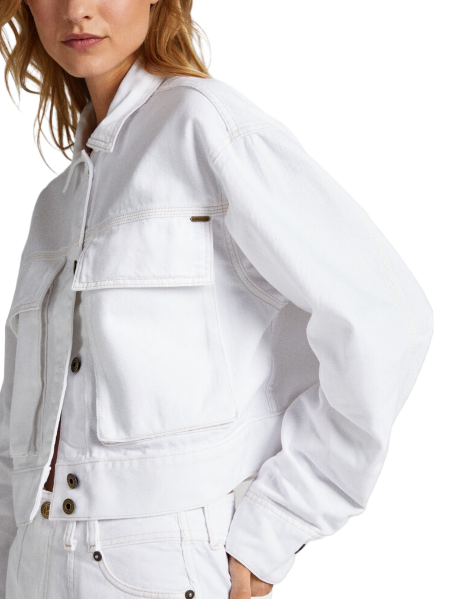 Giacche Bianco Pepe Jeans