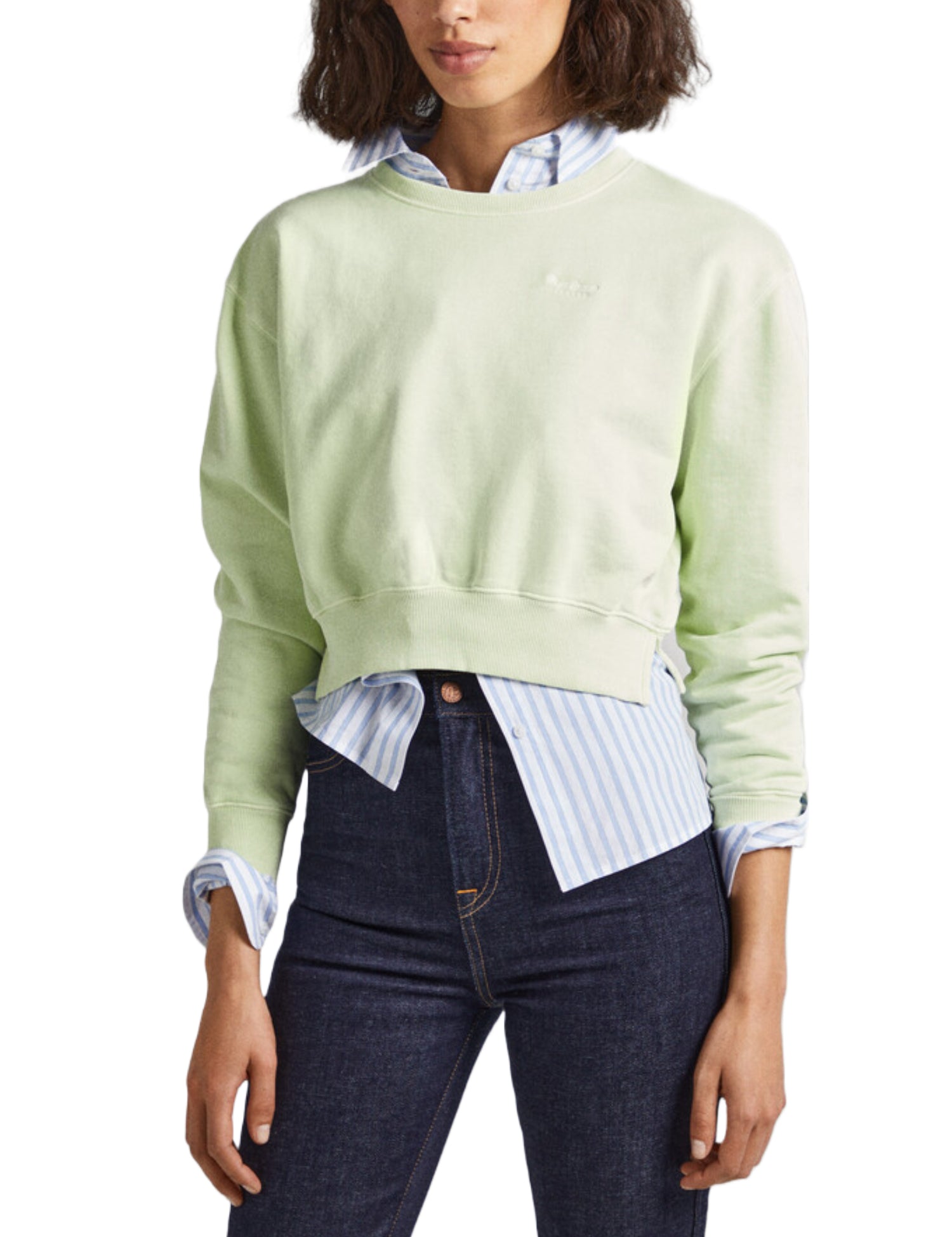 Felpe Verde Chiaro Pepe Jeans