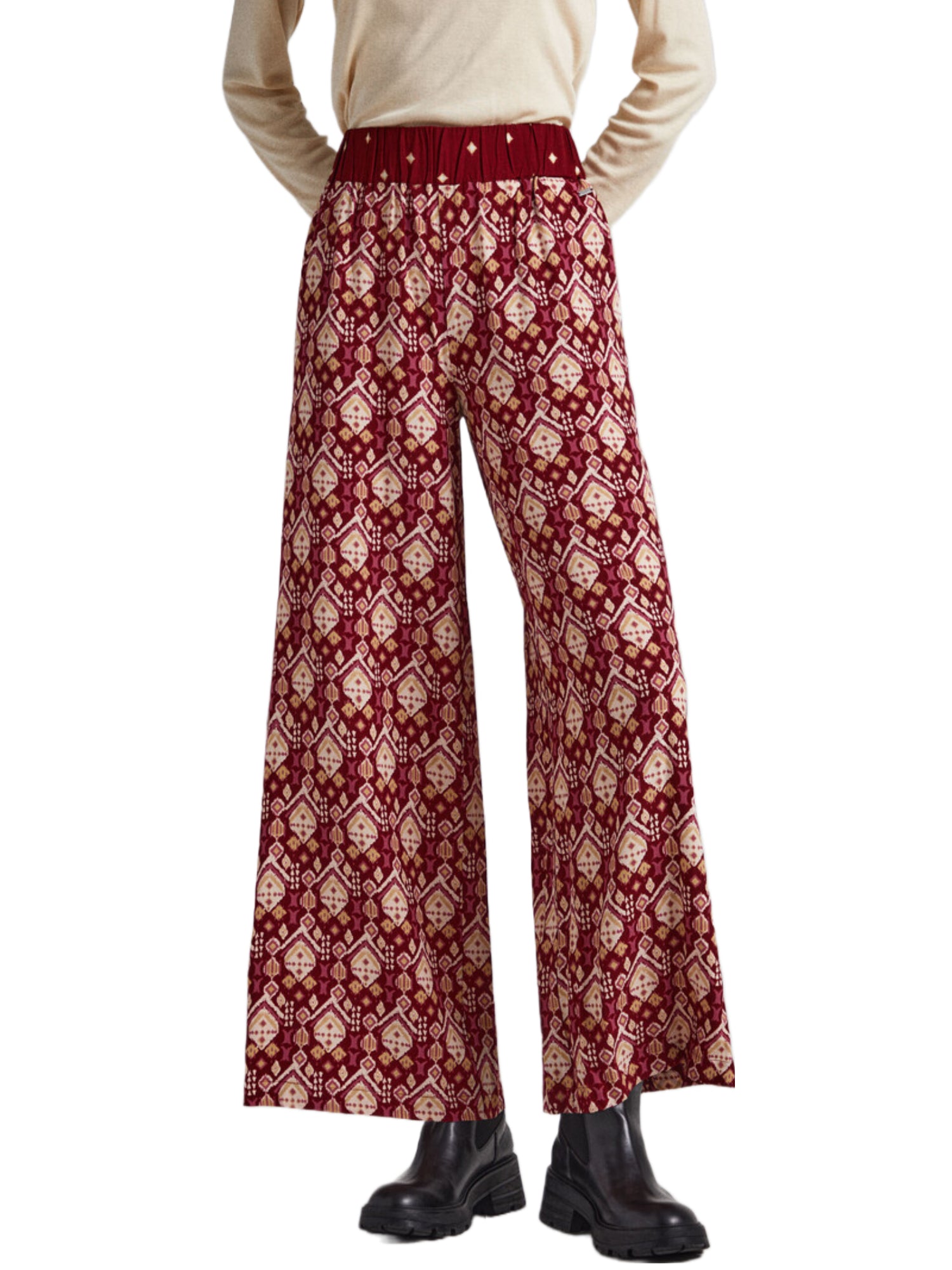 Pantaloni Bordeaux Pepe Jeans