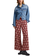 Pantaloni Bordeaux Pepe Jeans