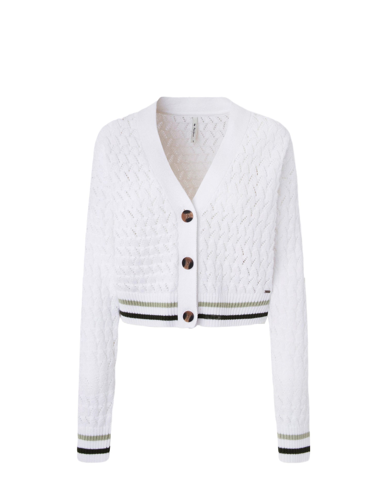 Cardigan Bianco Pepe Jeans