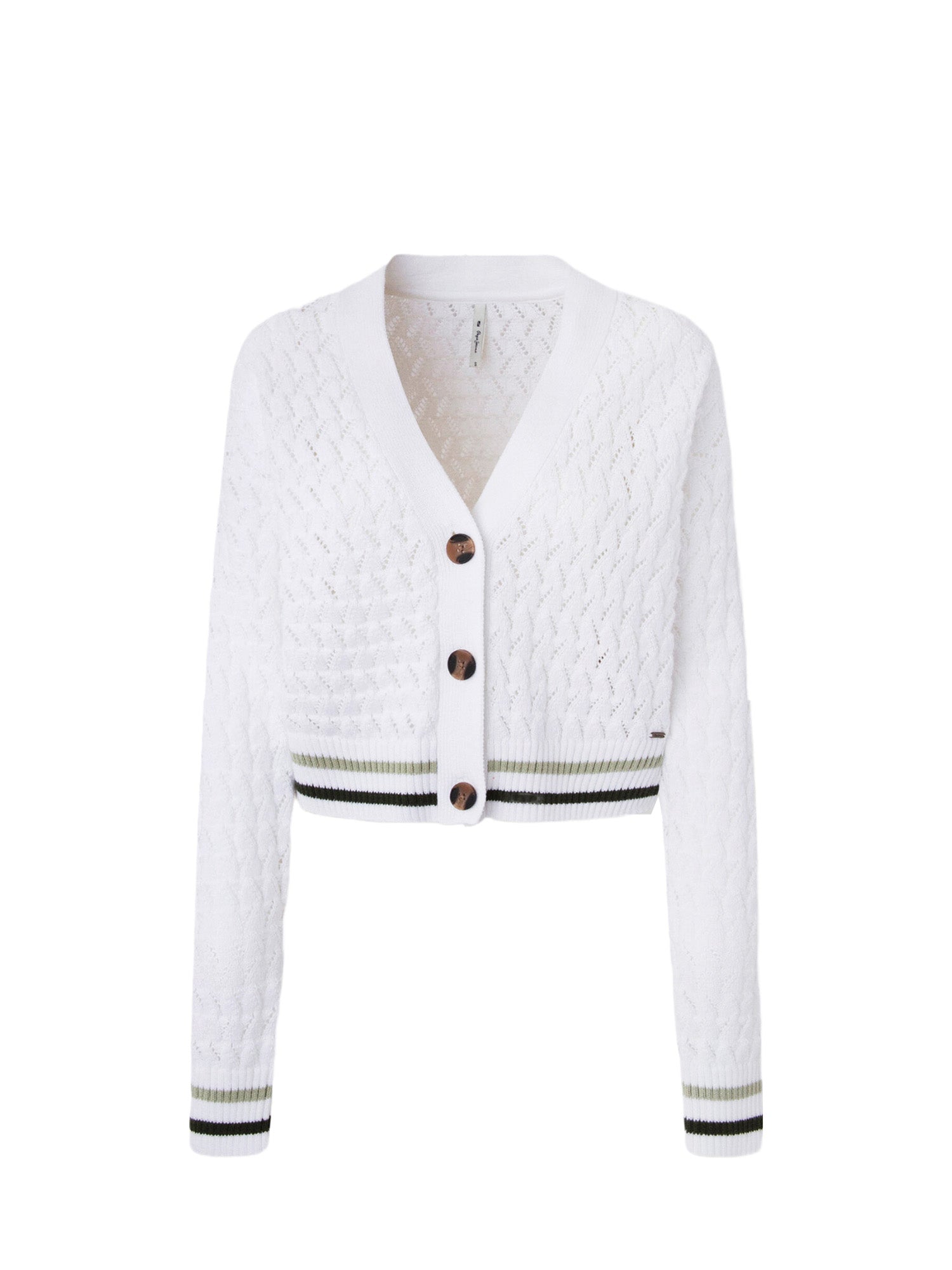 Cardigan Bianco Pepe Jeans
