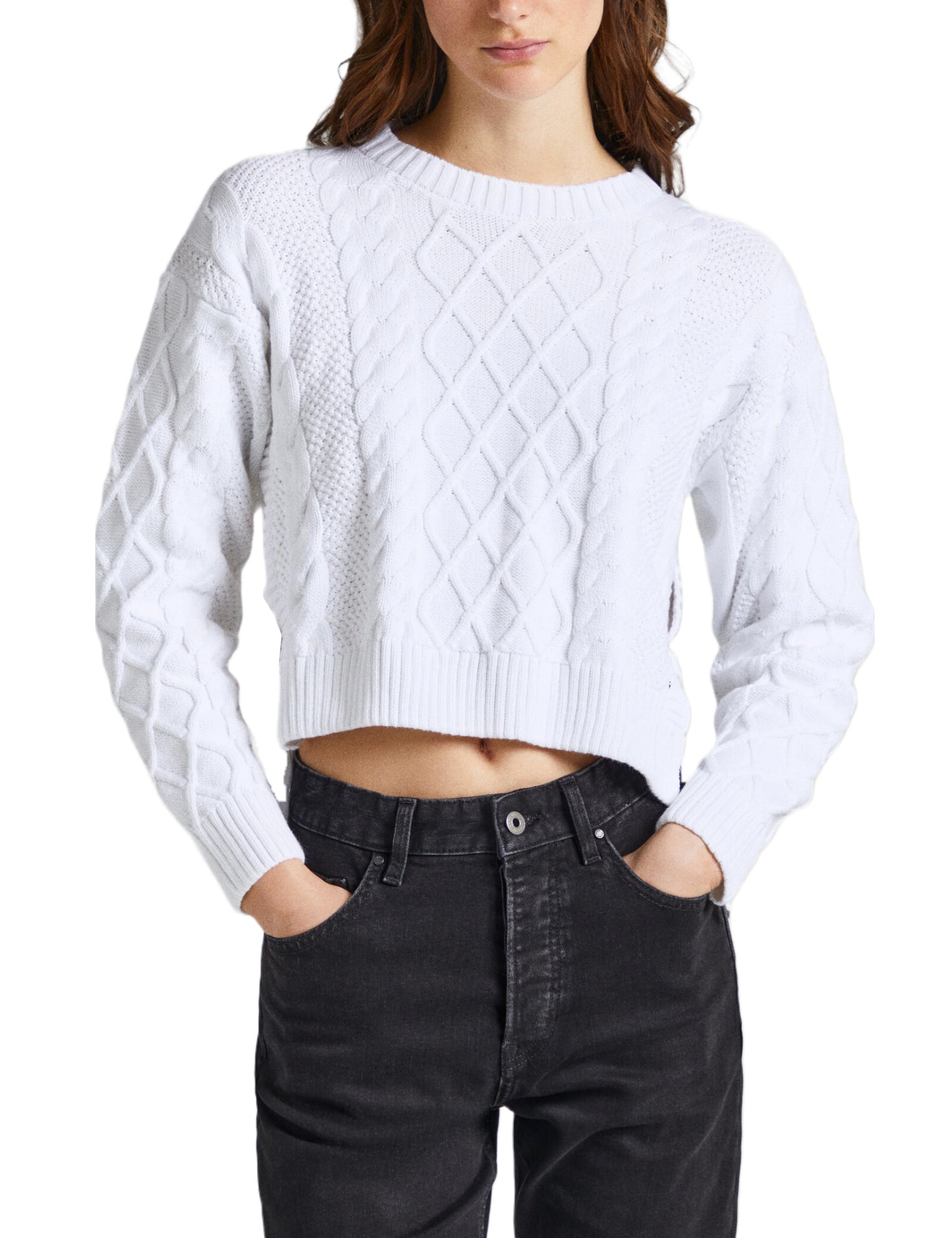 Maglioncini Bianco Pepe Jeans