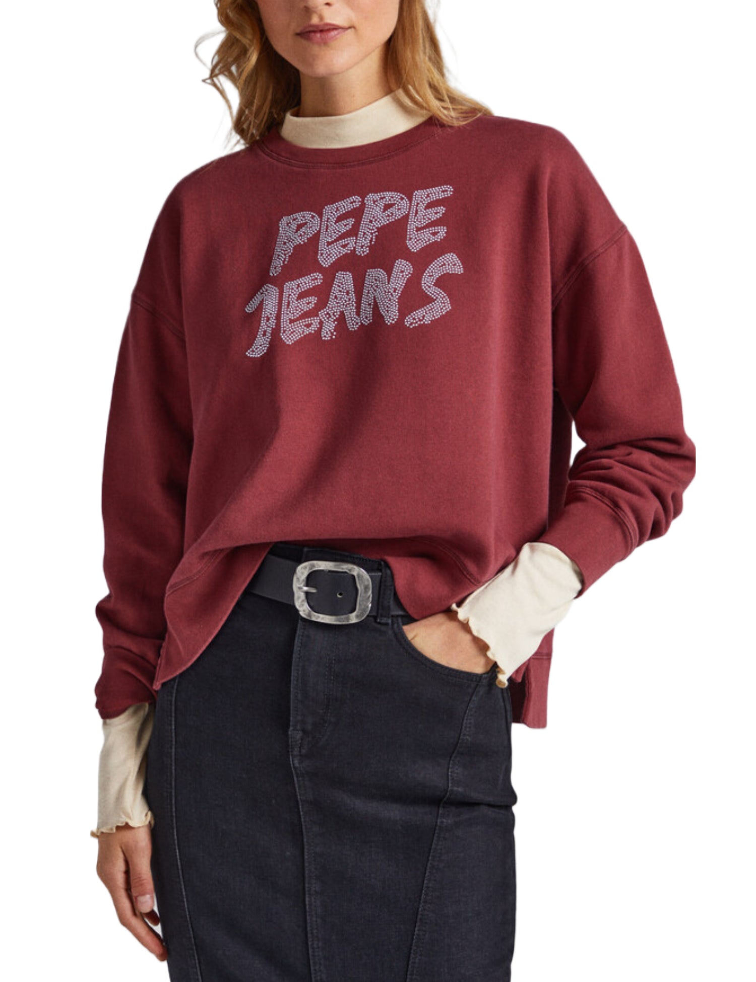 Felpe Bordeaux Pepe Jeans
