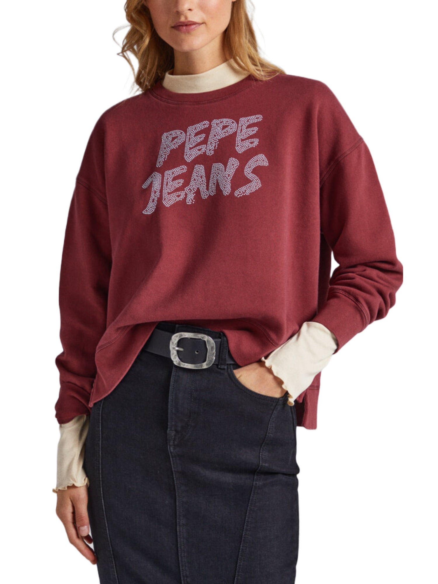 Felpe Bordeaux Pepe Jeans
