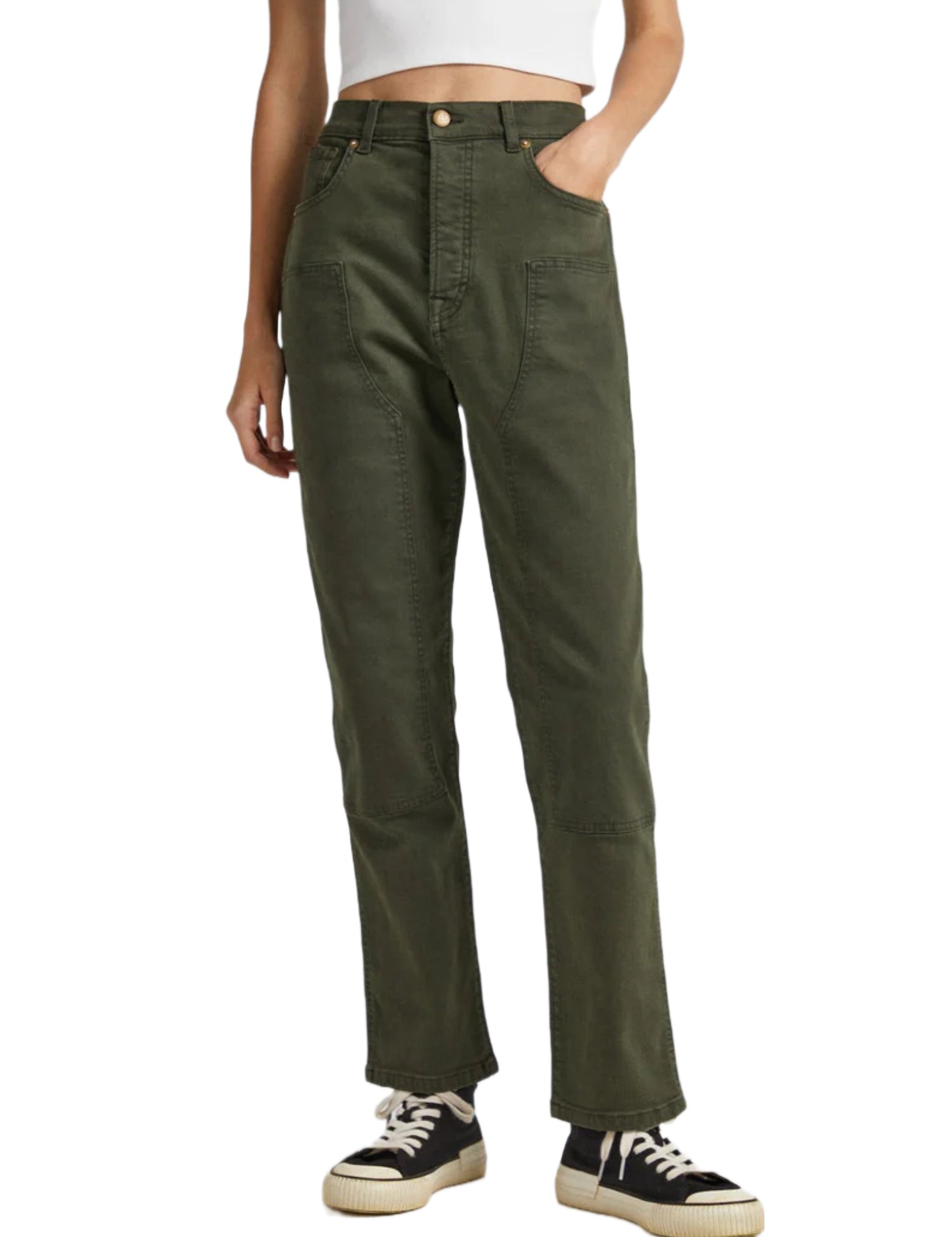 Pantaloni Verde Pepe Jeans