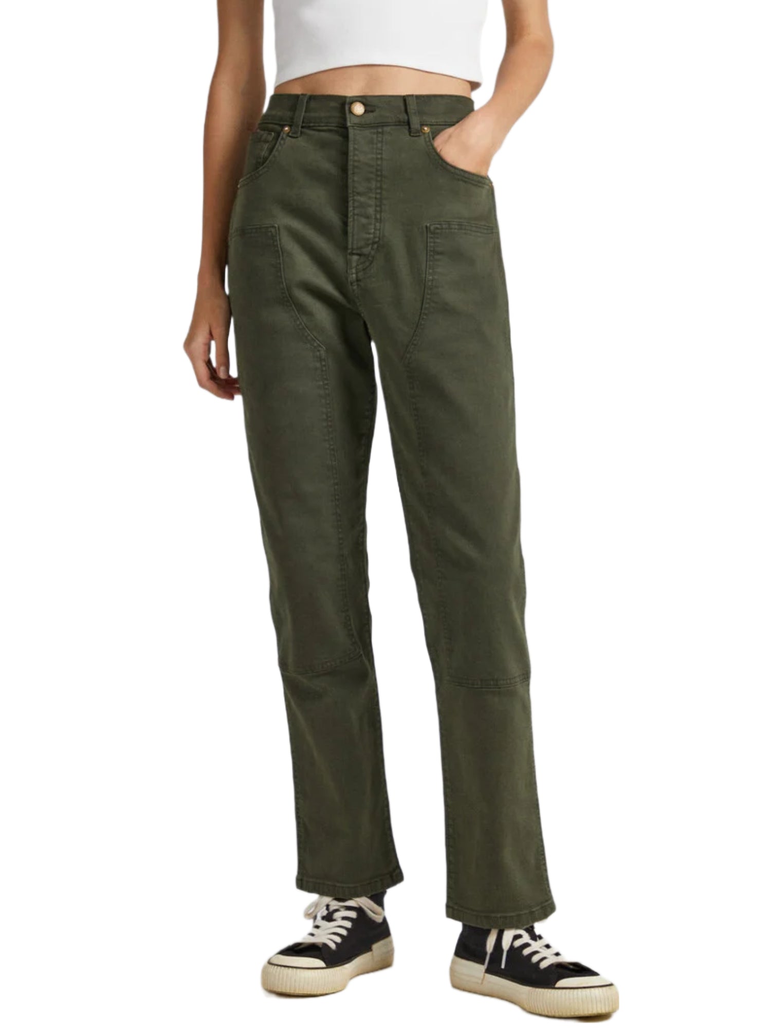 Pantaloni Verde Pepe Jeans