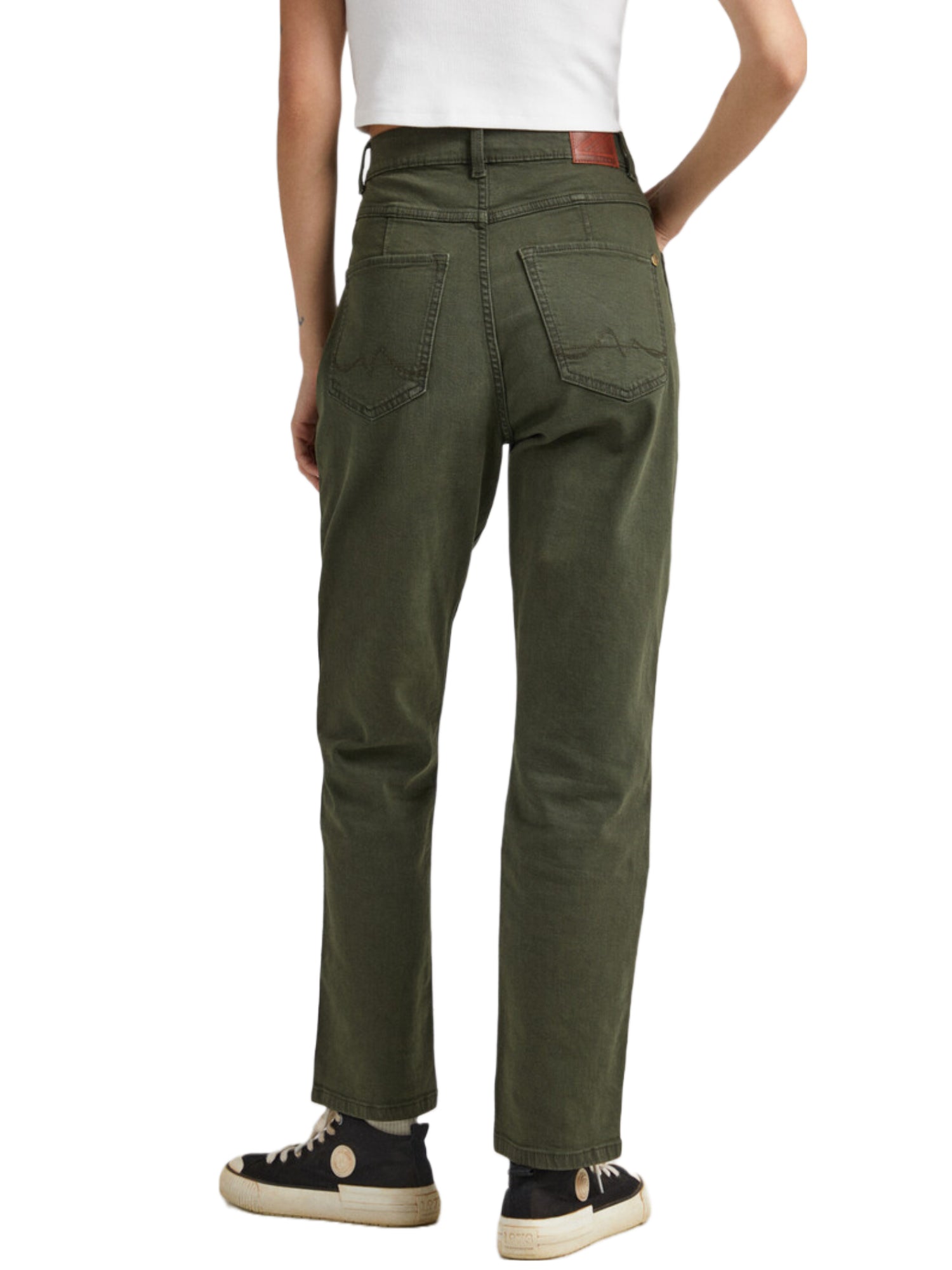 Pantaloni Verde Pepe Jeans