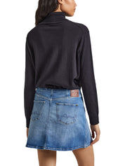 Maglie a collo alto Nero Pepe Jeans