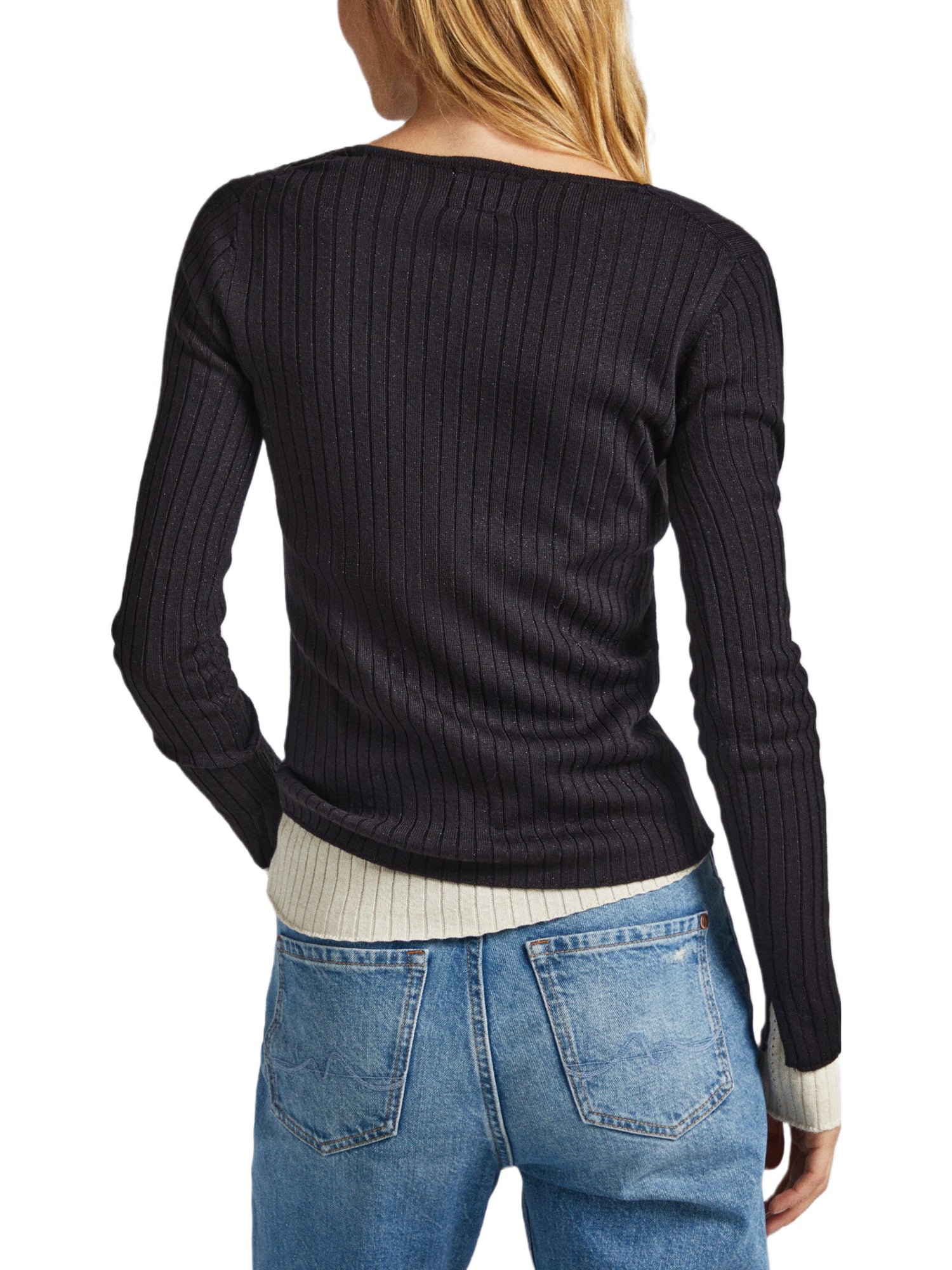 Maglioncini Nero Pepe Jeans