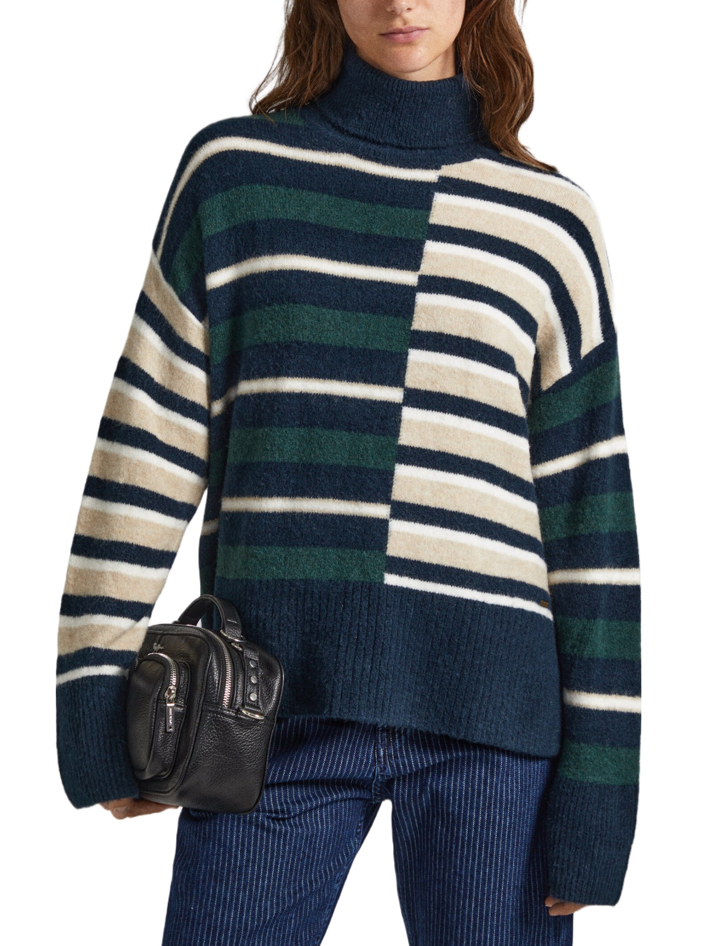 Maglie a collo alto Blu Pepe Jeans