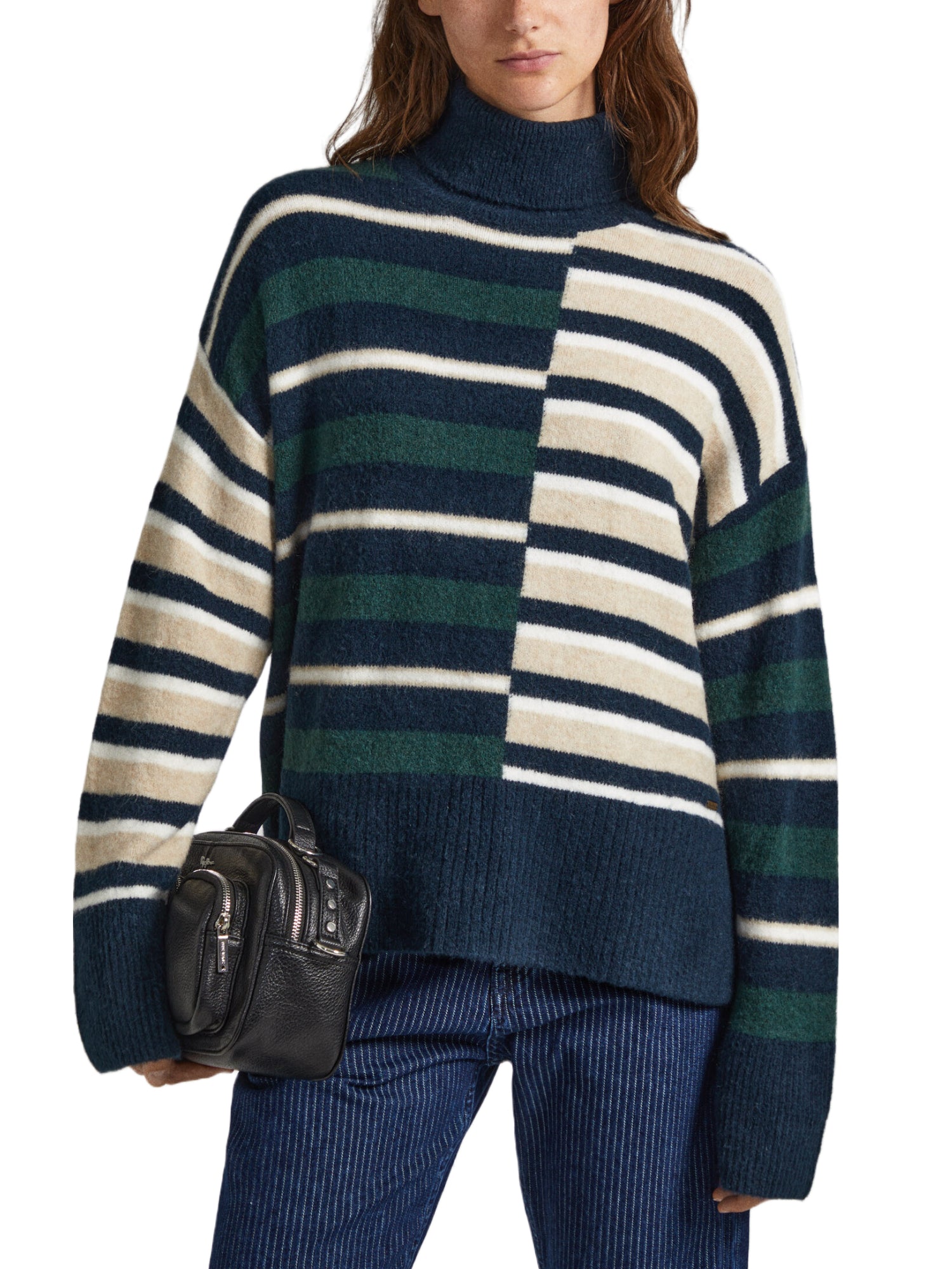 Maglie a collo alto Blu Pepe Jeans