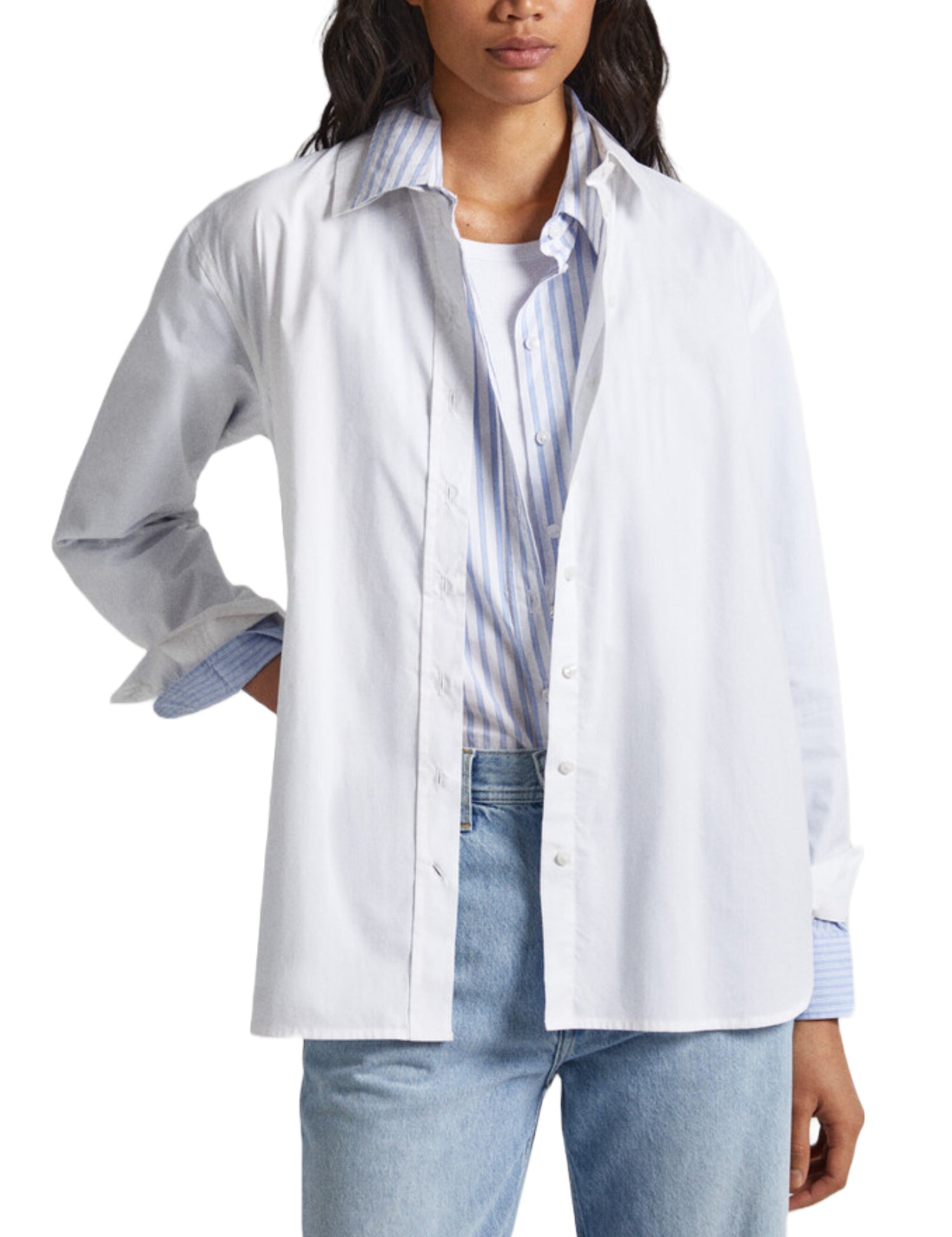 Camicie Bianco Pepe Jeans