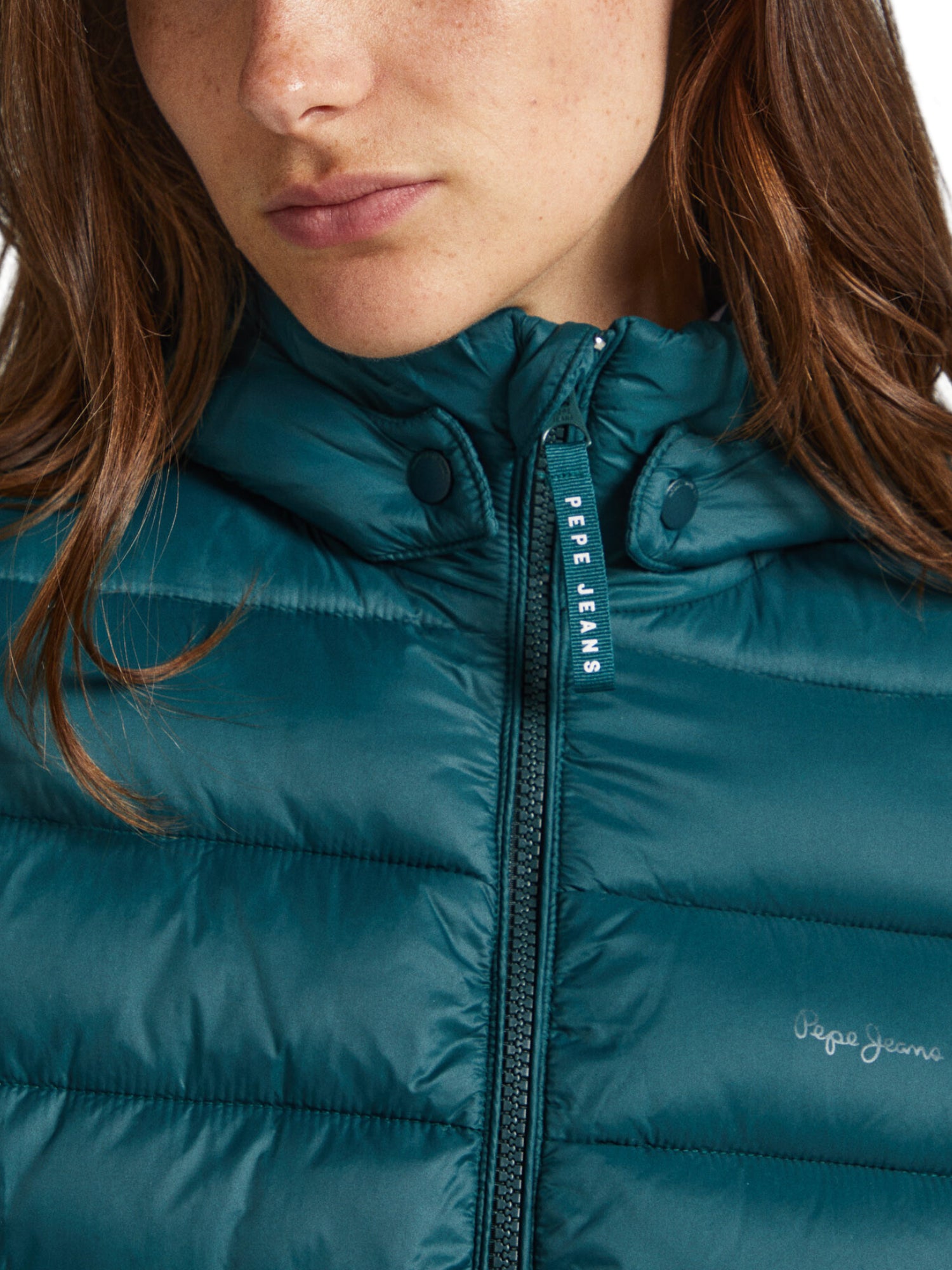 Piumini Verde Pepe Jeans