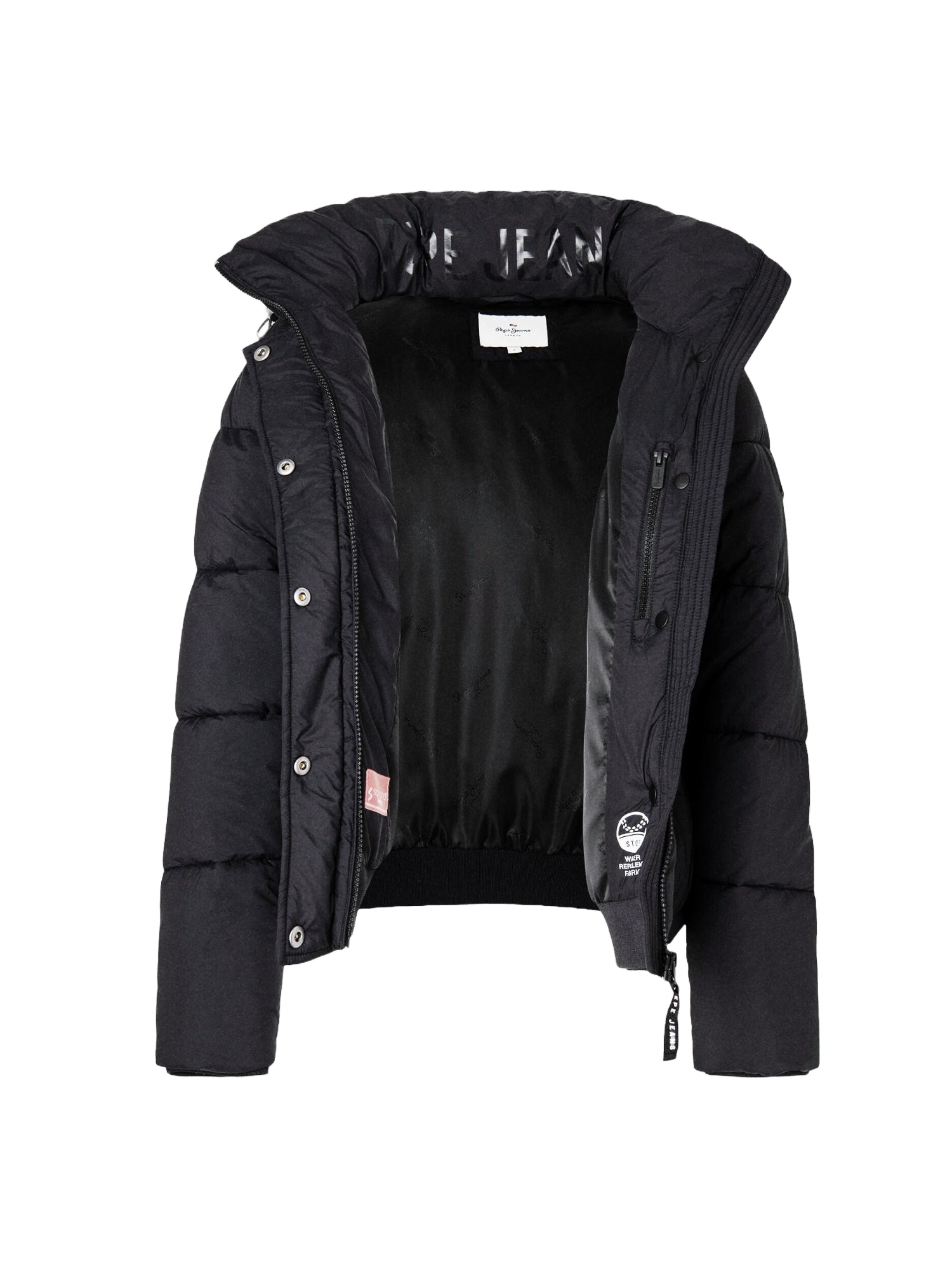 Piumini Nero Pepe Jeans