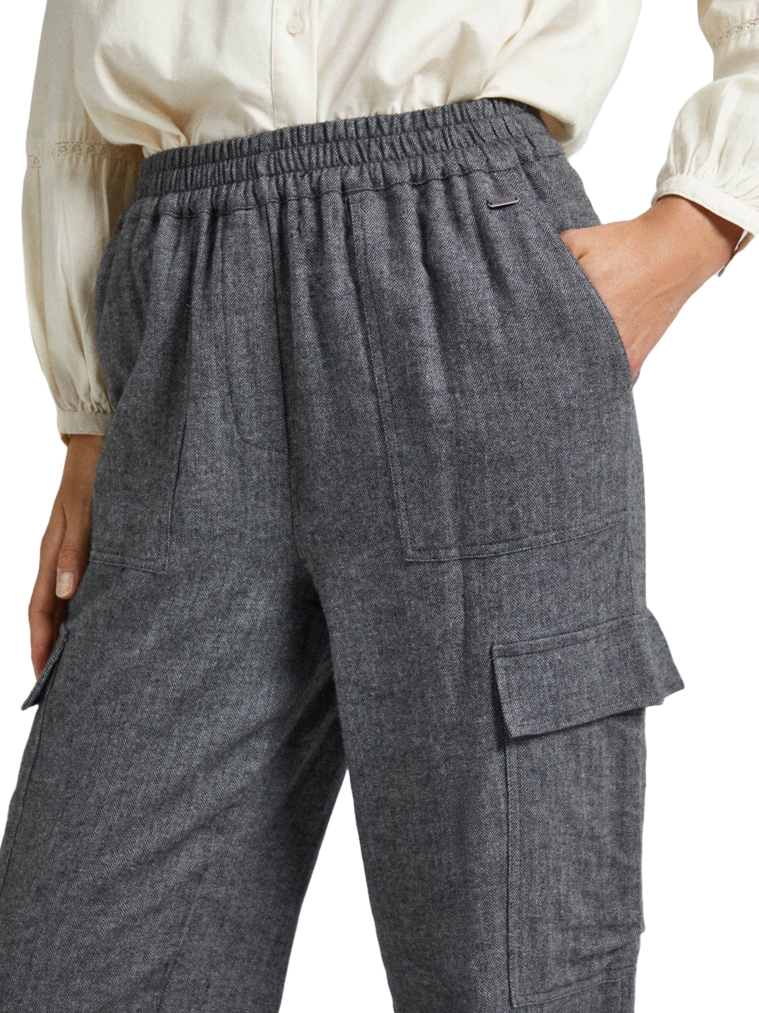 Pantaloni Grigio Pepe Jeans