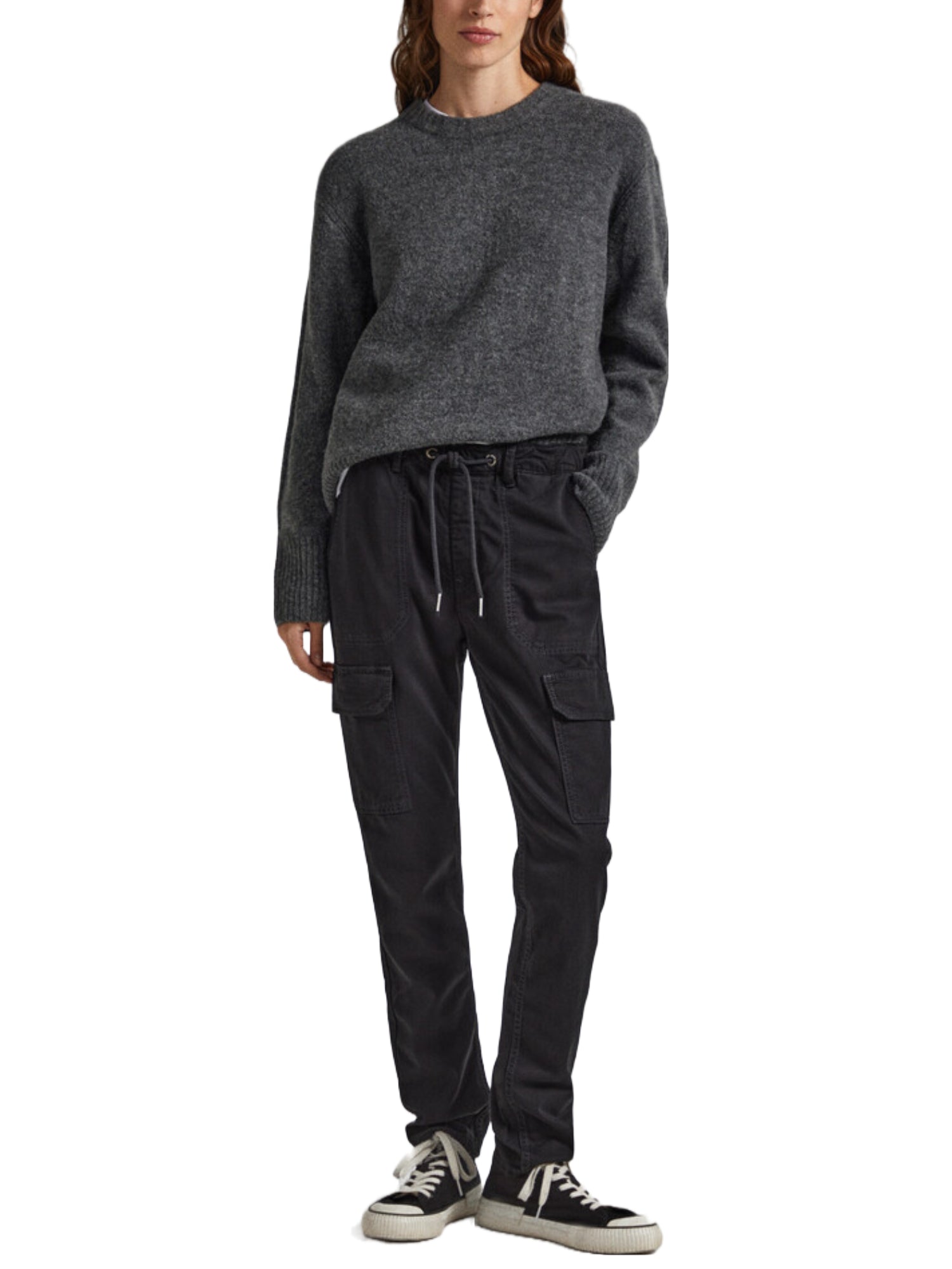 Pantaloni Nero Pepe Jeans