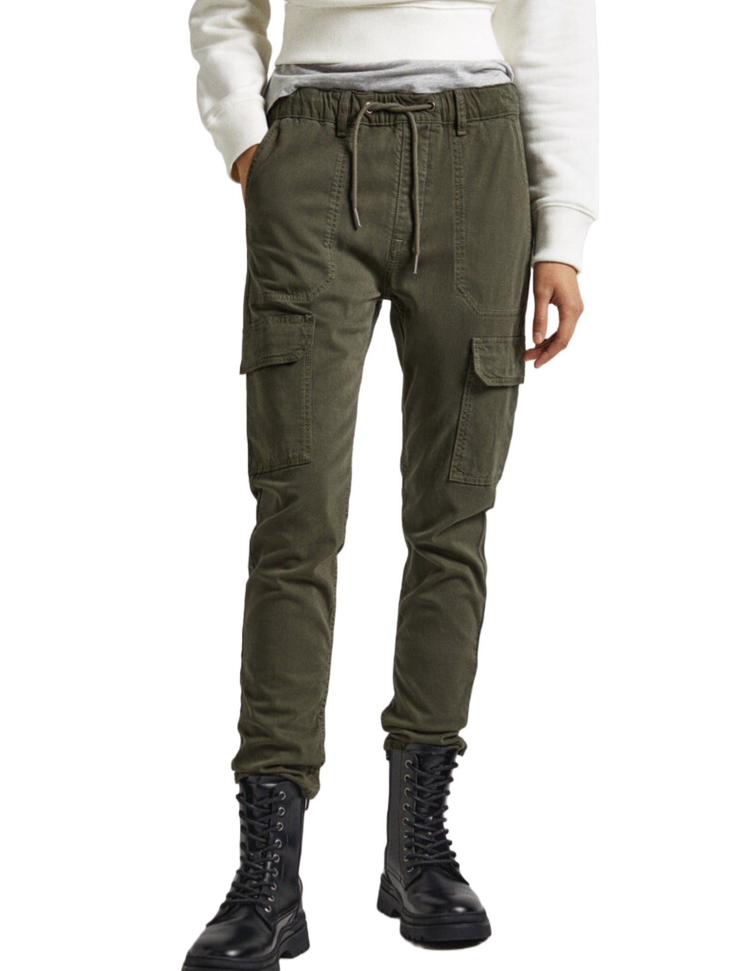 Pantaloni Verde Pepe Jeans