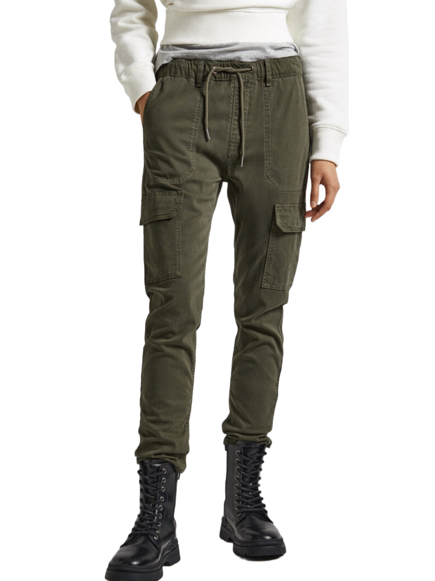 Pantaloni Verde Pepe Jeans