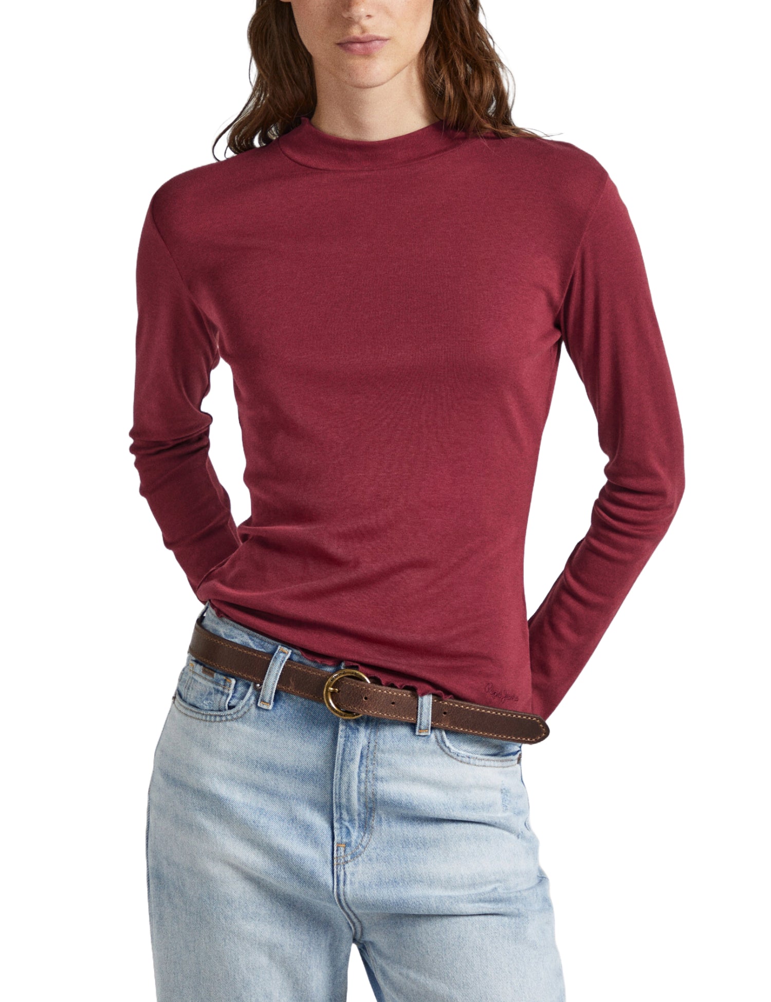 T-shirt Bordeaux Pepe Jeans