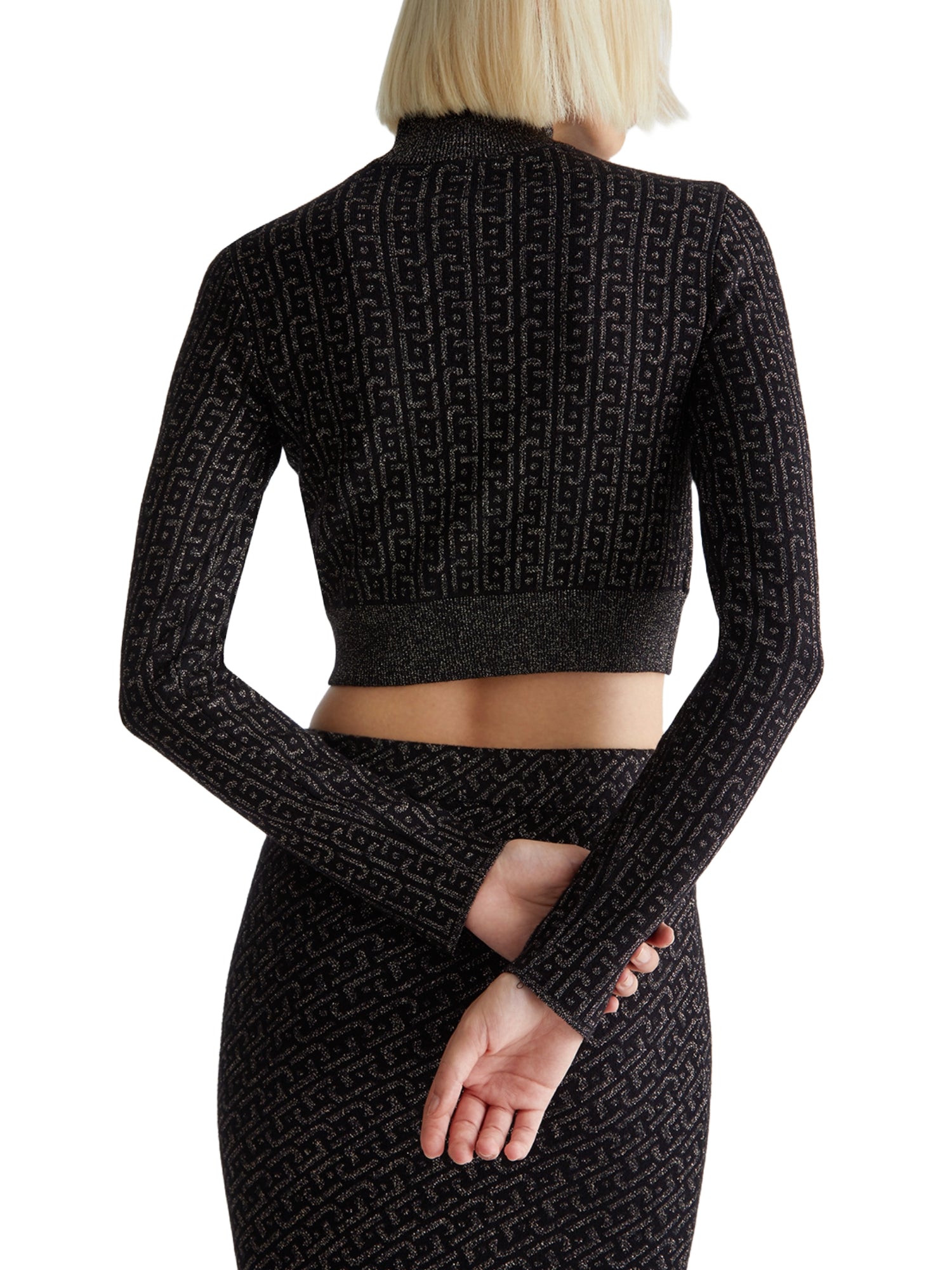 Maglie a collo alto Nero Liu-jo