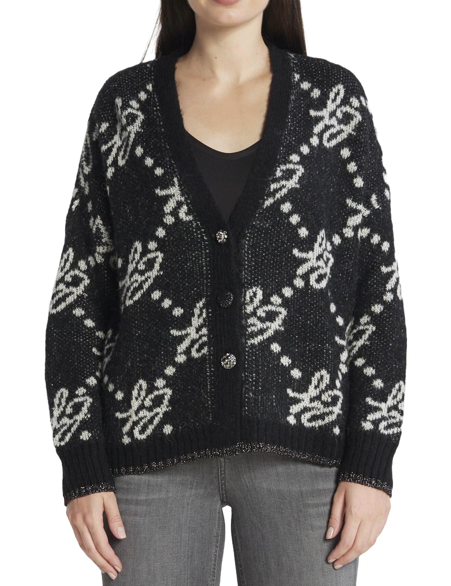 Cardigan Nero Liu-jo