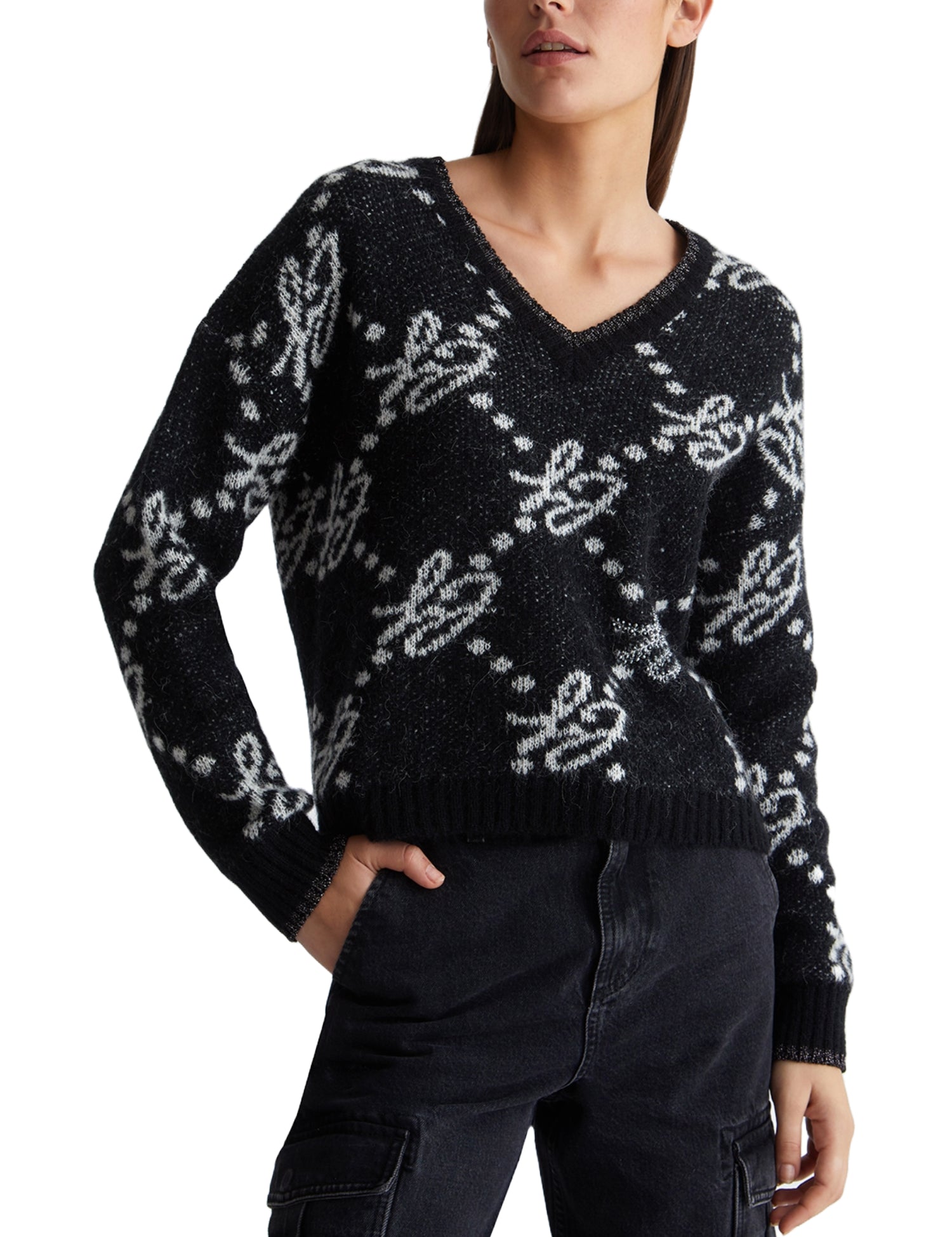 Maglioncini Nero Liu-jo