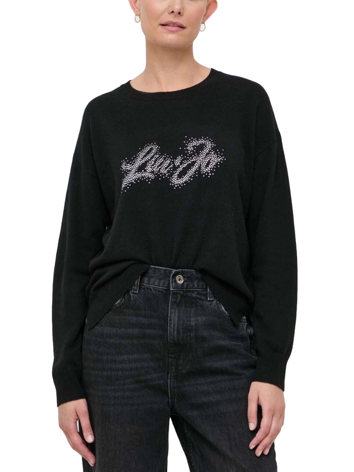 Maglioncini Nero Grigio Liu-jo