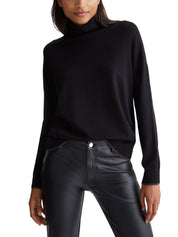 Maglie a collo alto Nero Liu-jo