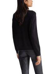 Maglie a collo alto Nero Liu-jo