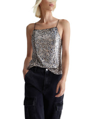 Top e canotte Nero Liu-jo