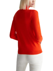 Maglie a collo alto Arancio Liu-jo