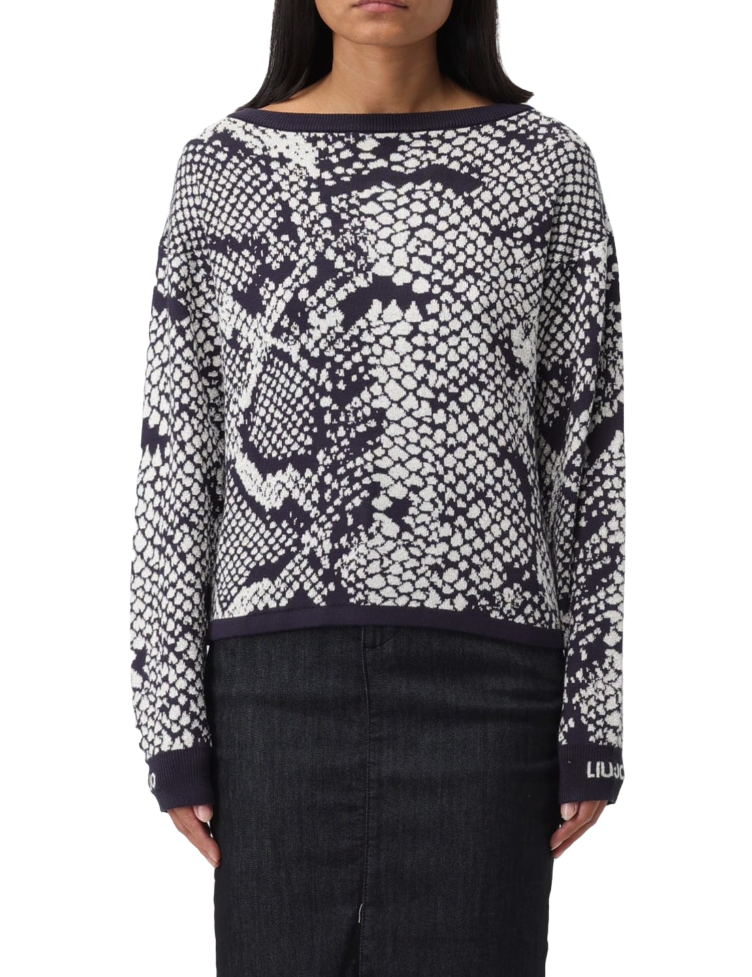 Maglioncini Nero Liu-jo