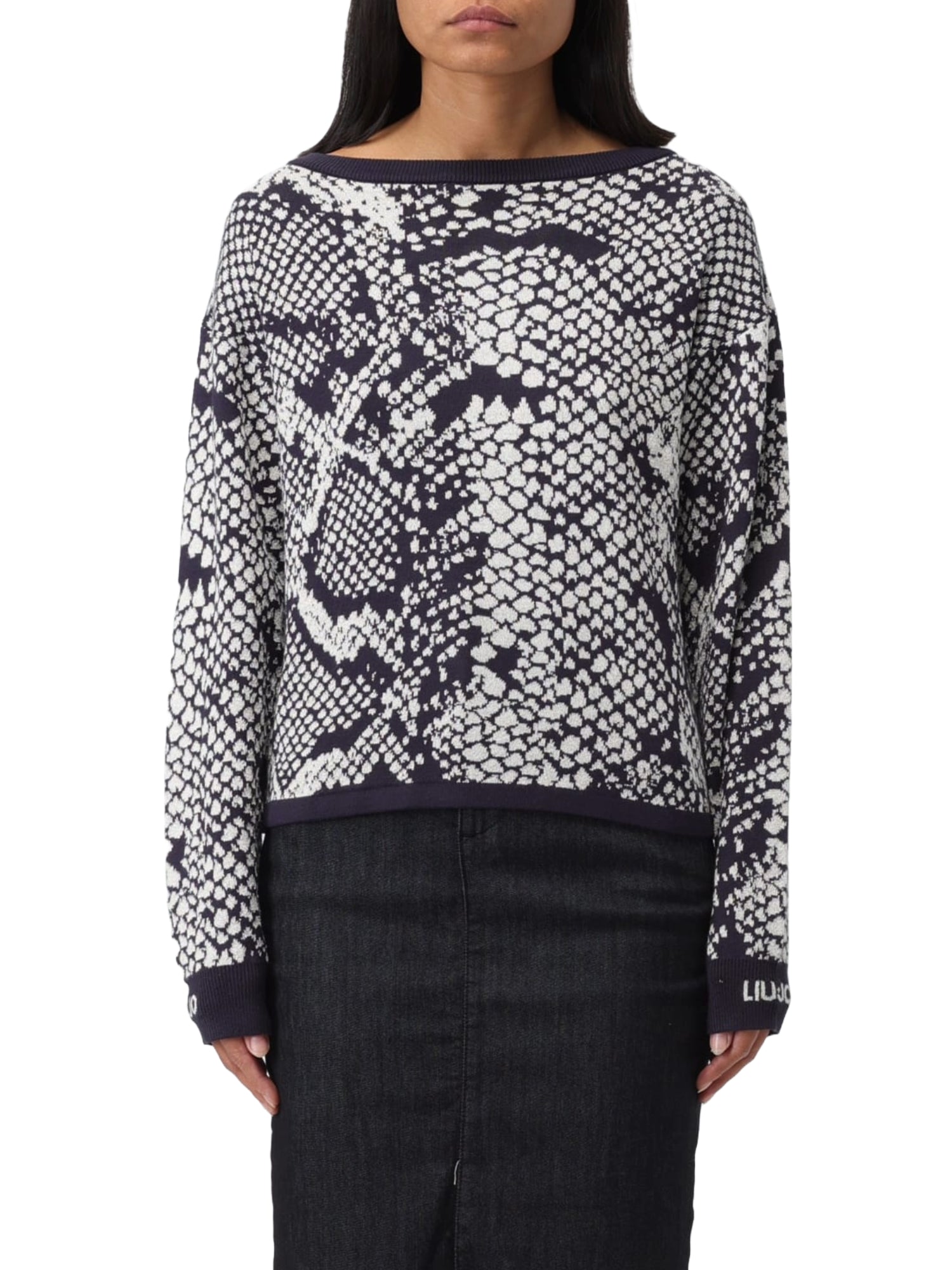 Maglioncini Nero Liu-jo