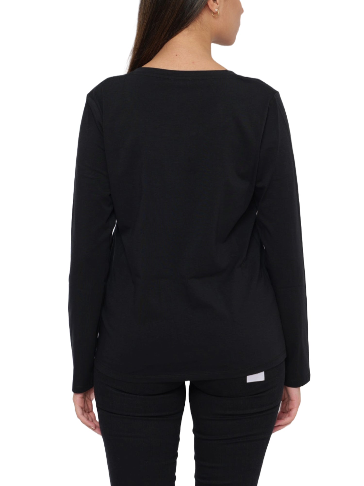 T-shirt Nero Argento Liu-jo