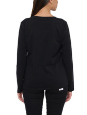 T-shirt Nero Argento Liu-jo