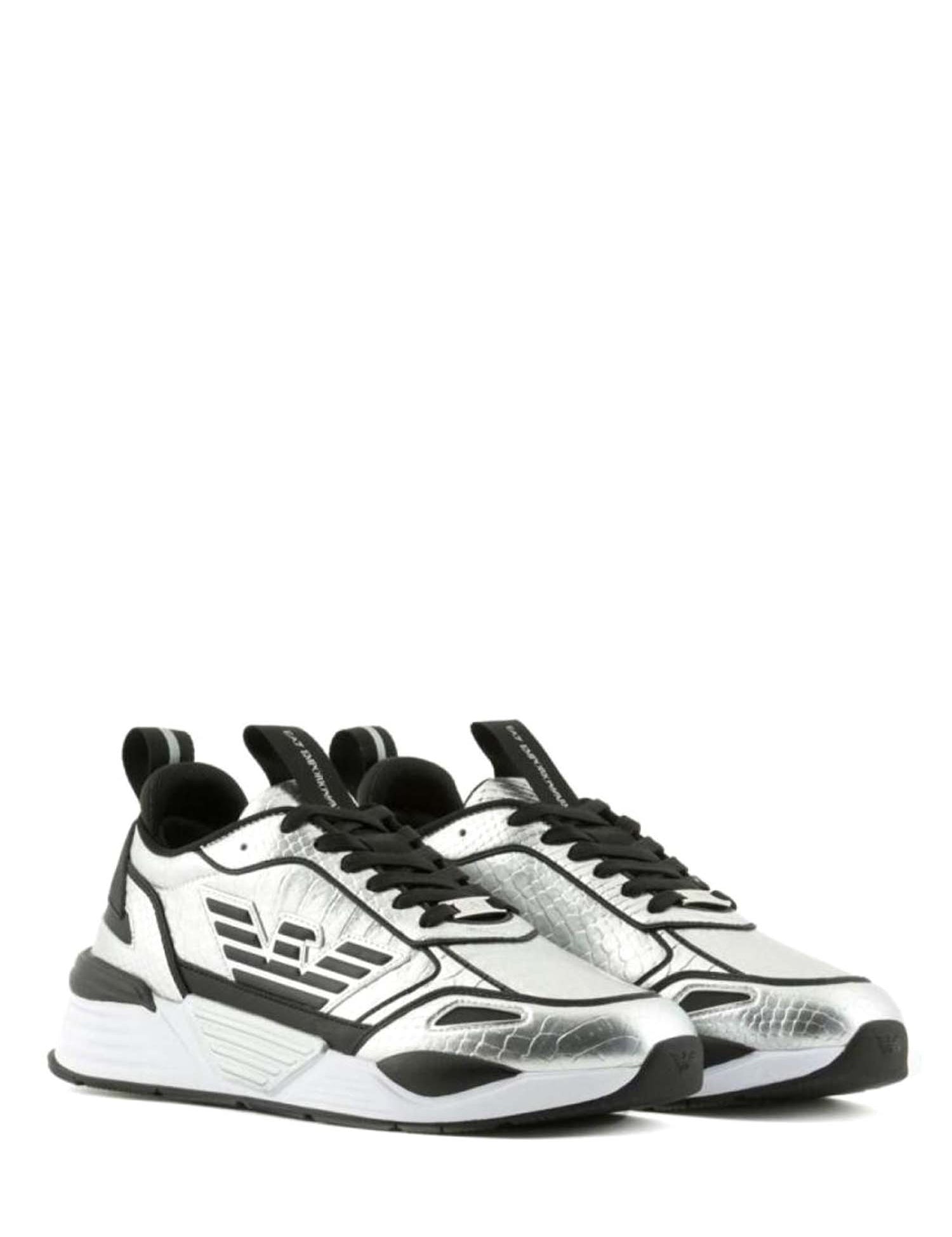 Sneakers Argentato Ea7 Emporio Armani