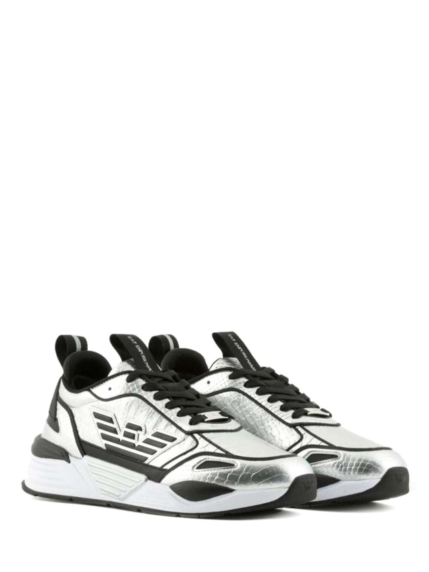 Sneakers Argentato Ea7 Emporio Armani