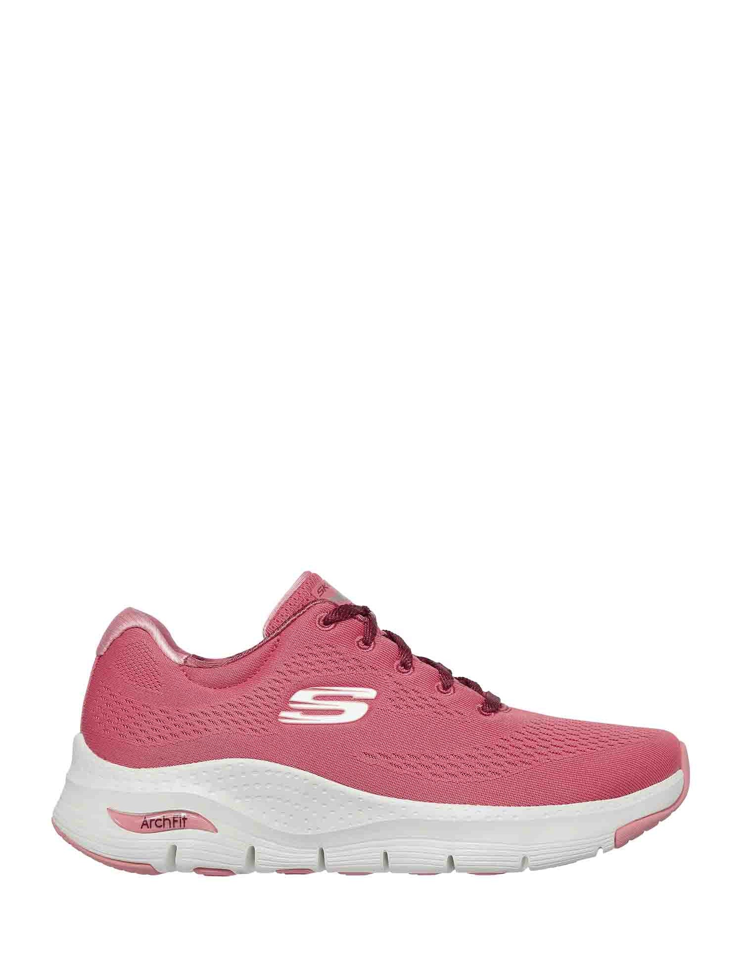 Scarpe da ginnastica Rosa Bianco Skechers