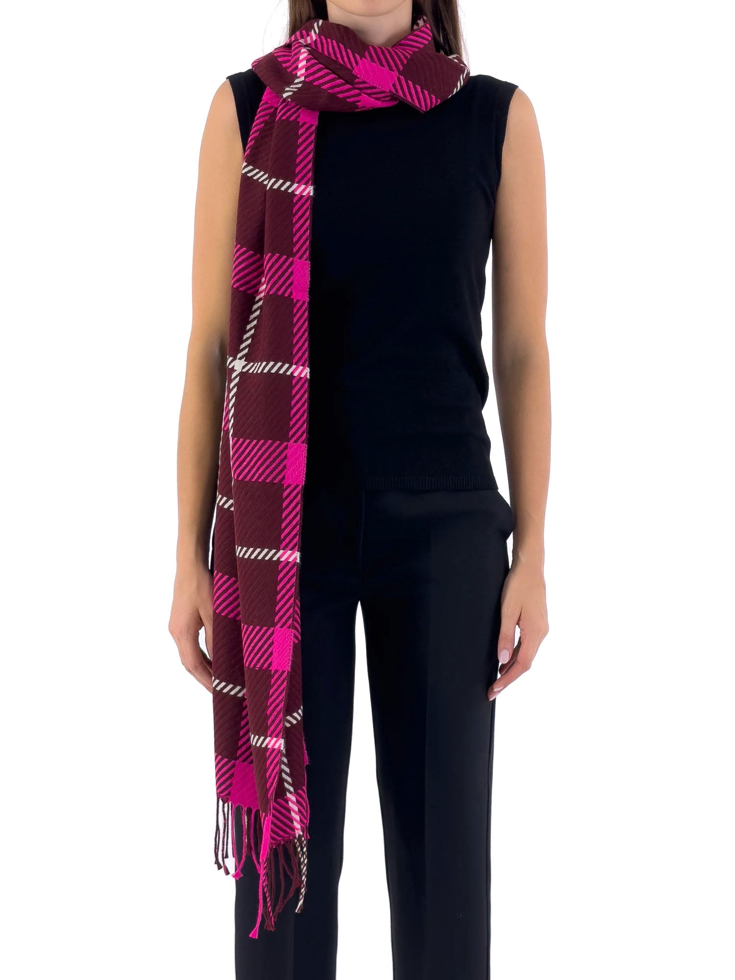 Sciarpe e Foulard da Donna - Colore: Rosa - Intrend Sciarpe e Foulard da Donna - Colore: Rosa - Intrend