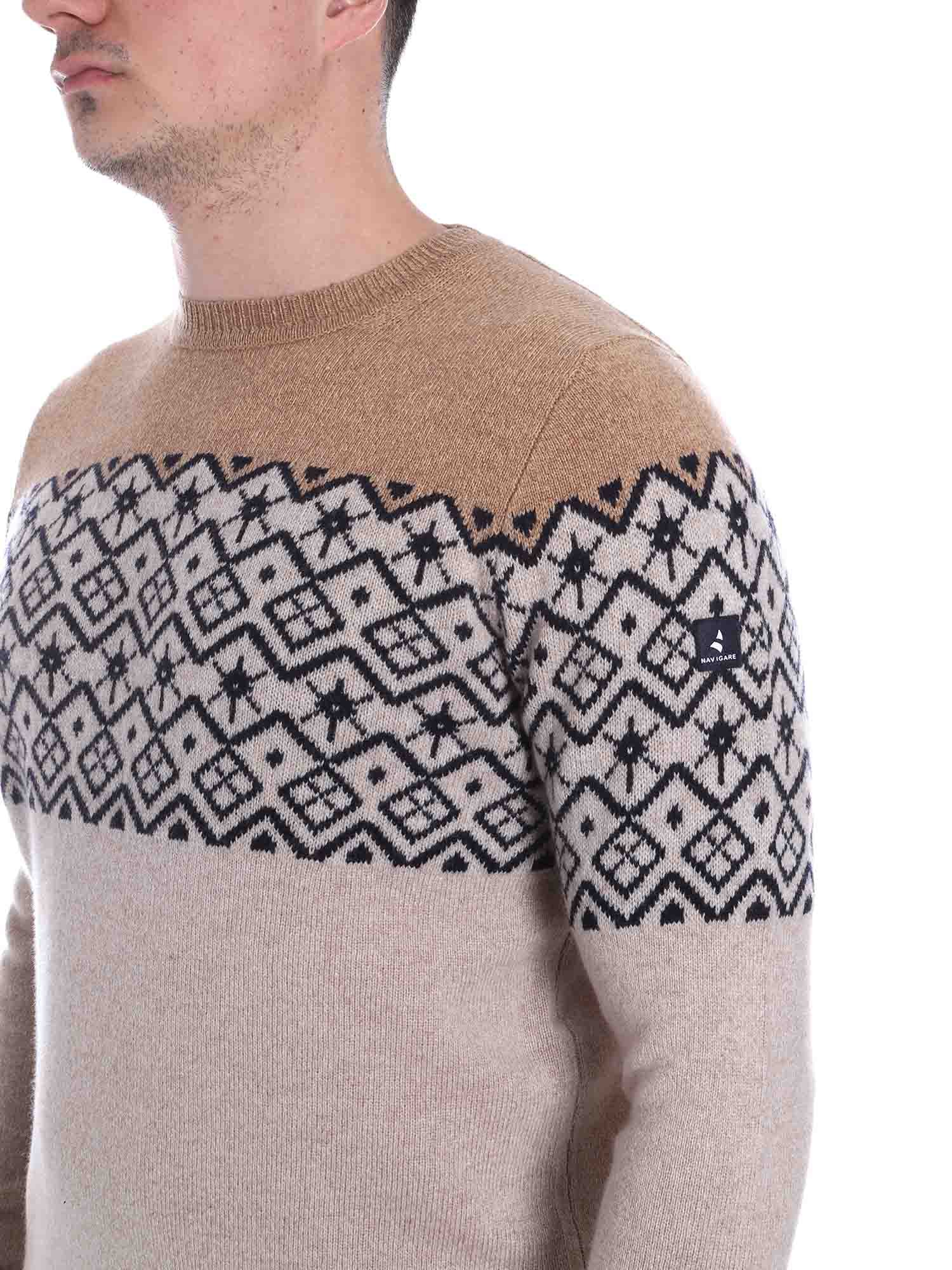 Maglioncini Beige Navigare