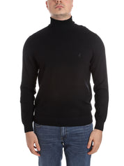 Maglie a collo alto Nero Navigare