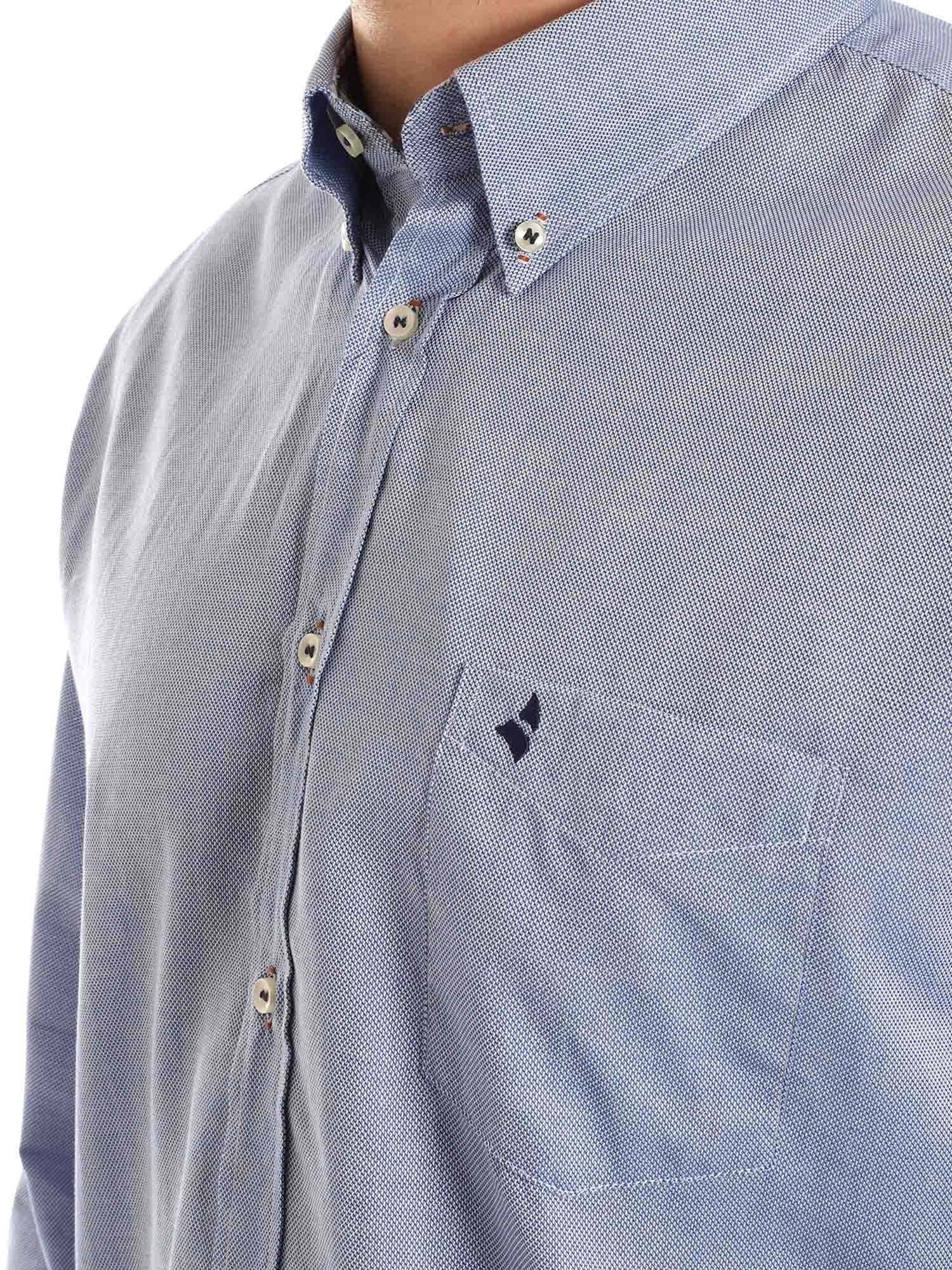 Camicie Blu Chiaro Navigare